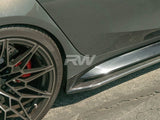 RW Carbon RWS Carbon Fiber Side Skirt Extensions - BMW G80 M3 by RW Carbon BMWG8005