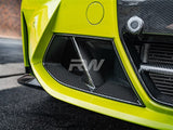 RW Carbon BMW G8X M3/M4 Carbon Fiber Brake Duct Trims by RW Carbon bmwg8007