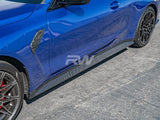 RW Carbon BMW G82/G83 M4 3D Style Carbon Fiber Side Skirts by RW Carbon bmwg82013