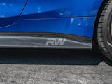 RW Carbon BMW G82/G83 M4 3D Style Carbon Fiber Side Skirts by RW Carbon bmwg82013