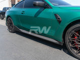 RW Carbon BMW G82/G83 M4 Performance Style CF Side Skirt Extensions by RW Carbon bmwg8201