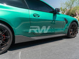 RW Carbon BMW G82/G83 M4 Performance Style CF Side Skirt Extensions by RW Carbon bmwg8201
