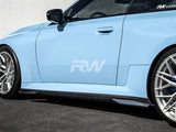 RW Carbon BMW G87 M2 GTX Carbon Fiber Side Skirt Extensions by RW Carbon bmwg87014