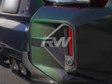 RW Carbon BMW G87 M2 Carbon Fiber DTM Rear Reflector Trim by RW Carbon