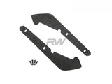 RW Carbon BMW G87 M2 Carbon Fiber Front Splash Guards by RW Carbon