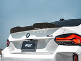 RW Carbon BMW G87 M2 G42 Forged Carbon Perf Style Trunk Spoiler by RW Carbon