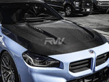 RW Carbon BMW G87 M2 / G42 2-Series Carbon Fiber GTX Hood by RW Carbon bmwg87045