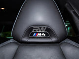 RW Carbon BMW M Carbon Fiber Seat Emblem Cover by RW Carbon