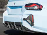 RW Carbon BMW G87 M2 RWS Carbon Fiber 3 Piece Rear Diffuser by RW Carbon bmwg8708