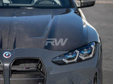 RW Carbon CS Style Carbon Fiber Hood - BMW / G8X / M3 / M4 by RW Carbon BMWG8X024