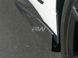 RW Carbon BMW i4 Dry Carbon Fiber Side Skirt Extensions by RW Carbon bmwi4002