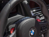 RW Carbon BMW Carbon Fiber Steering Wheel Top Cover by RW Carbon