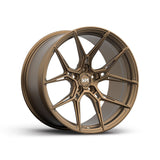 Variant Wheels NYSA 21" Custom Drill Satin Bronze by Variant Wheels VA-EVO-2112L-NYSA-BZS