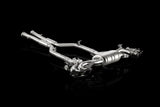 Akrapovic 10-14 AMG SLS Coupe/Roadster Evolution Line Cat Back (Titanium) w/ Carbon Tips by Akrapovic S-MESLSAMG/1