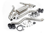 Dinan Free Flow Axle-Back Exhaust (Black Tips) - 2020-2024 BMW M340i/M440i by Dinan D660-0085-BLK