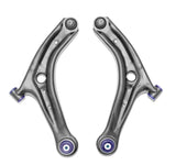SuperPro 14-19 Ford Fiesta ST Front Lower Control Arm Set w/ Preinstalled SuperPro Bushings by Superpro SPRTRC1046