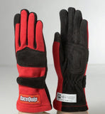 RaceQuip Red 2-Layer SFI-5 Glove by RaceQuip