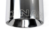 Dinan Double-Walled 4.5" Clamp-On Exhaust Tip w/ 3.25" Inlet for Quad Exhaust Setups (Polished) by Dinan D663-0645-BOX