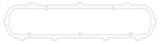 Cometic Buick Big Block V8 .094in Fiber Valve Cover Gasket by Cometic CGS-C5774-094