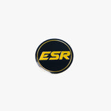 ESR Wheels SR08 Silver Caps by ESR Wheels SR08LOGO-BLK-GLD-S