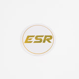 ESR Wheels White & Gold ESR Wheels Caps SR Version 1 CAPSV1-WHT-GLD