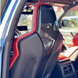 CarBahn Carbon Fiber Seat Back Inserts (Front & Rear) - BMW / F8X / M3 / M4 by CarBahn CBF8X-8050