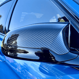 CarBahn Gloss Carbon Fiber Mirror Covers Set (2) - BMW / F8X/ M3 / M4 by CarBahn CBF8X-8060