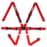 RaceQuip Red FIA 6pt Pull Up Lap FHR Formula Sub by RaceQuip RQP857017