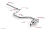 APR APR Catback Exhaust System - VW /  Mk2 Tiguan (FWD) CBK0055