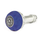 BFI Heavy Weight Shift Knob - GSB - Blue Alcantara - Clear Anodized - BMW by BFI GSB-BMM-LU