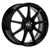 Enkei Wheels EDR9 18" 5x105/110 Matte Black by Enkei 441-875-5238BK