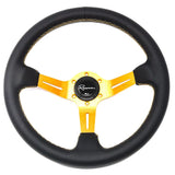 Renown Leather Renown Chicane Steering Wheel Gold / Gold ChiGL