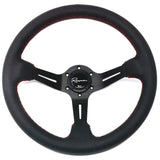 Renown Leather Renown Chicane Steering Wheel Rosso / Red ChiRL