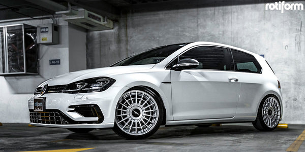 Rotiform Cast LAS-R 19" 5x112/5x114.3 Gloss Silver Gallery photo 8