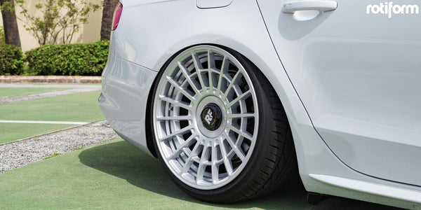 Rotiform Cast LAS-R 19" 5x112/5x114.3 Gloss Silver Gallery photo 15