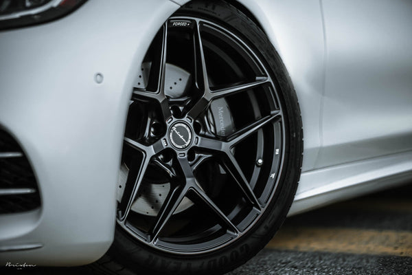 Brixton Forged RF7 19" Audi TT-RS Mk3 Fitment - Satin Black Gallery photo 10