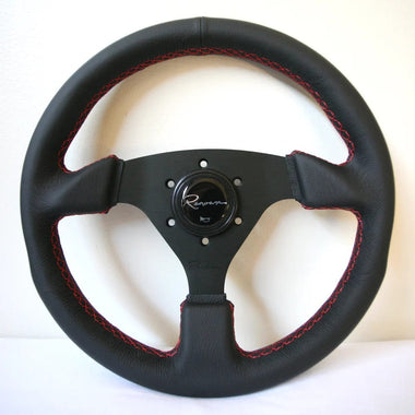 Renown Leather Renown Clubsport Steering Wheel Rosso / Red CSRL
