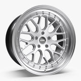 ESR Wheels 18x8.5 et30 / 5x100 / cb72.6 ESR Wheels CS1 18" 5x100 Hyper Silver w/ Machined Lip 88550030-CS01HS-ML