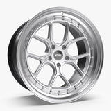 ESR Wheels 18x8.5 et30 / 5x100 / cb72.6 ESR Wheels CS2 18" 5x100 Hyper Silver w/ Machined Lip 88550030-CS2HS-ML