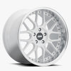 ESR CS18 19" 5x110 (Custom Drill) Gloss White w/ Machined Lip - 19x8.5 et35 / 5x110 (Custom Drill) / cb72.56