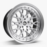 ESR Wheels 18x9.5 et35 / 5x100 / cb72.6 ESR Wheels CS3 18" 5x100 Hyper Silver w/ Machined Lip 89550035-CS3HS-ML