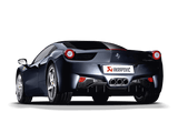 Akrapovic 10-15 Ferrari 458 Italia/458 Spyder Slip-On Line (Titanium) w/ Carbon Tips by Akrapovic MTP-FE458H