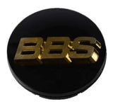 BBS Center Cap 70.6mm Black/Gold by BBS Hardware 56.24.073