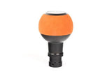 BFI BFI GS2 Heavy Weight Shift Knob - BMW Manual - Arancia Mira Orange Air Leather / Black Anodized GS2S-11-AM6