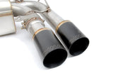 Dinan Free Flow Axle-Back Exhaust (Black Tips)- 2015-2019 BMW X5M/X6M by Dinan D660-0054A-BLK