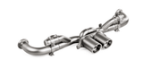 Akrapovic Porsche 997.2 GT2 Tail Pipe Set (Titanium) by Akrapovic TP-PO997GT2/1