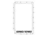 aFe 17-24 Ford F-150 10R60/10R80 Pro Series Rear Transmission Pan Black w/ Machined Fins by AFE 46-71330B