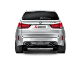 Akrapovic BMW X5M (F85) Evolution Line Cat Back (Titanium) w/ Carbon Tips by Akrapovic S-BM/T/1