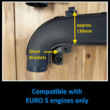 RamAir Foam Intake Kit - BMW / F01 / F02 / F10 / F15 / N57 / 535d / X5 / 740Ld by RamAir JSK-336-BK