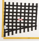 RaceQuip Black Drag 24 To 18 X 23 SFI Rib Net by RaceQuip RQP729005